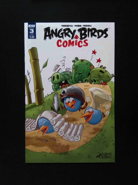 Angry Birds Comics #3SUB  IDW Comics 2016 NM-  Rodrigues Variant