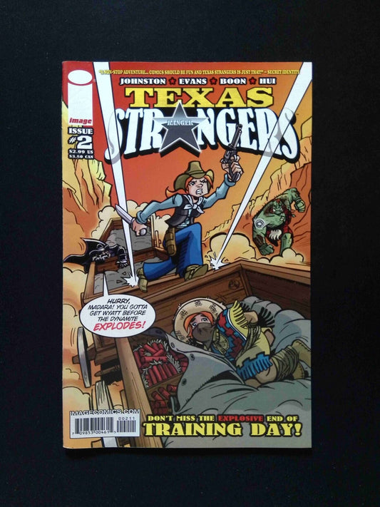Texas Strangers #2  IMAGE Comics 2007 VF+