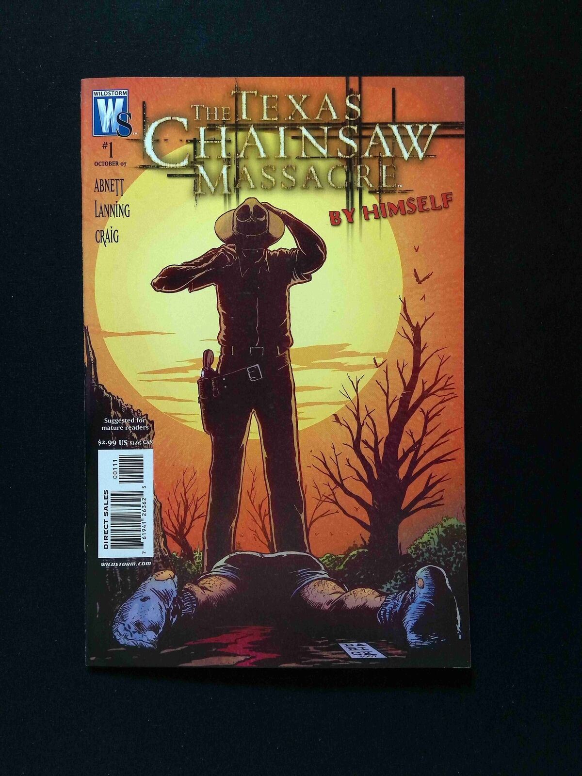 Texas Chainsaw Massecre By  Himself #1  DC/WILDSTORM Comics 2007 VF/NM