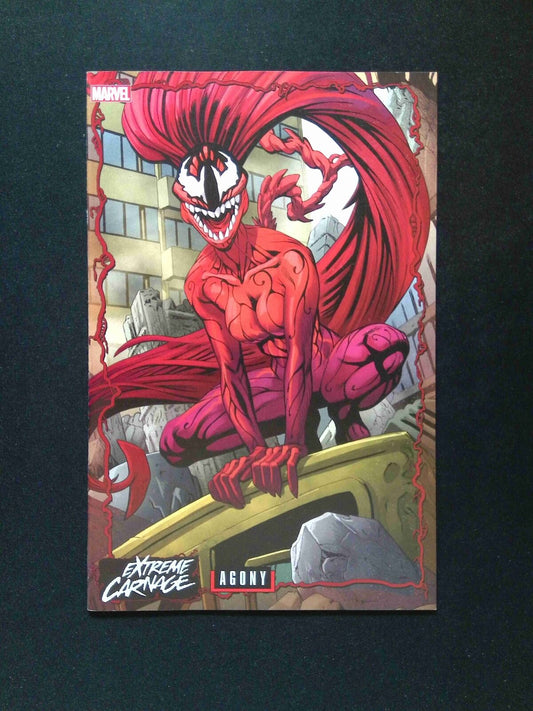 Extreme Carnage Agony #1D  MARVEL Comics 2021 VF+  Johnson Variant