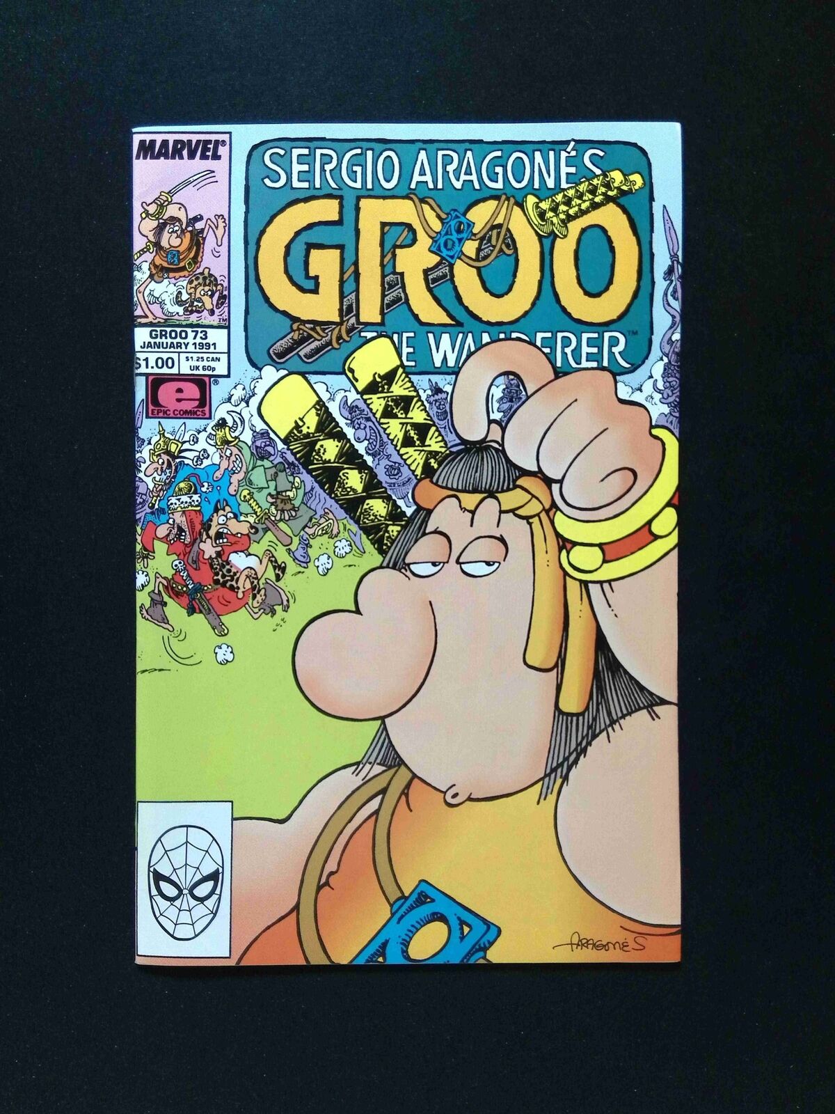 Groo the Wanderer #73  MARVEL Comics 1991 VF+