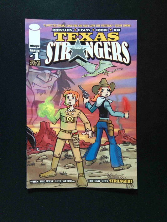 Texas Strangers #1  IMAGE Comics 2007 VF+