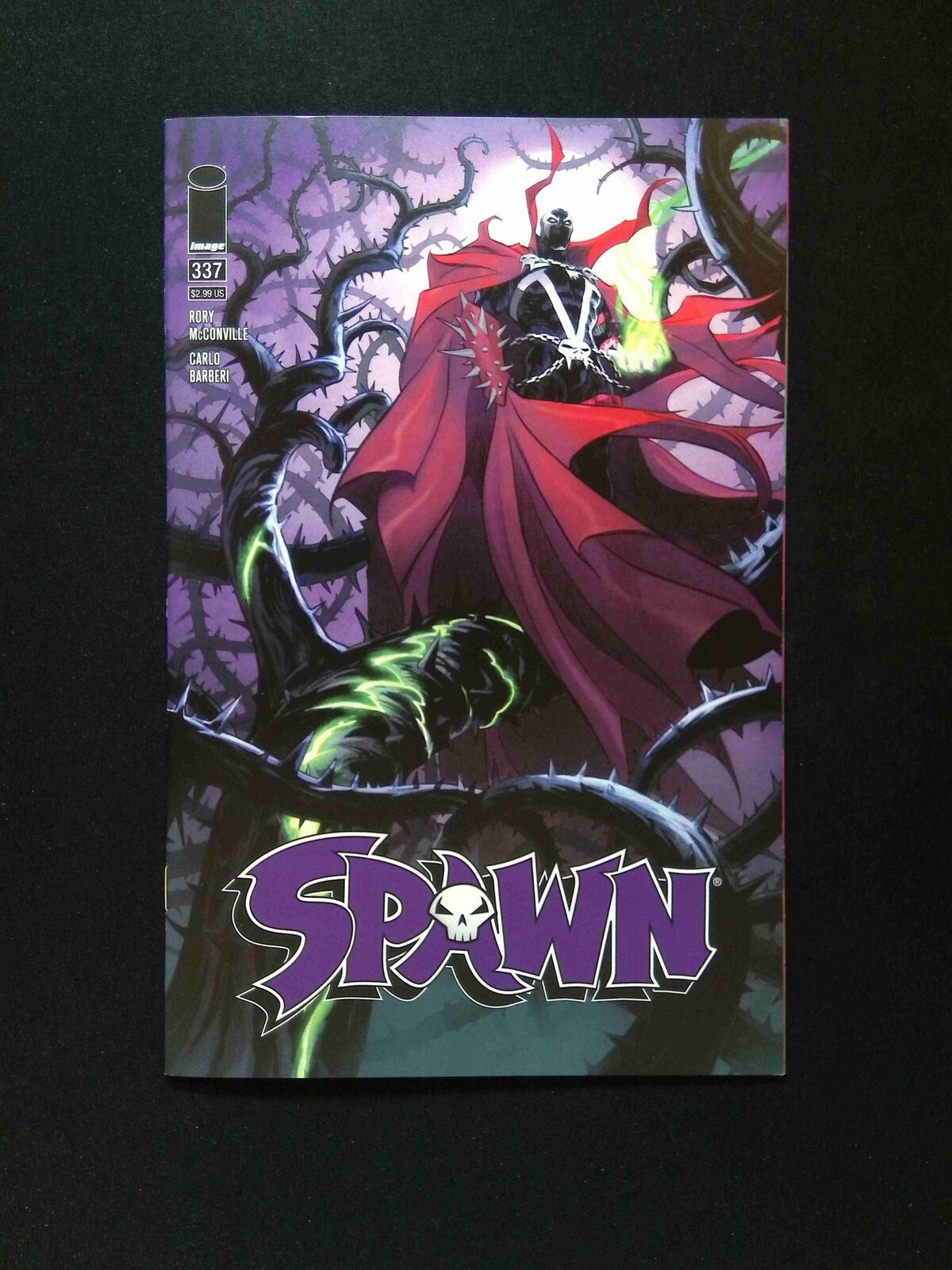 Spawn #337B  IMAGE Comics 2023 NM+  Toledano Variant