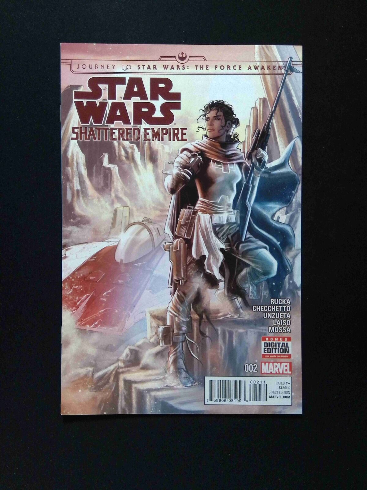 Journey  to Star  Wars  The Force Awakens  Shattered Empire #2  MARVEL 2015 NM