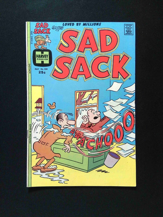 Sad Sack  #250  Harvey Comics 1973 FN