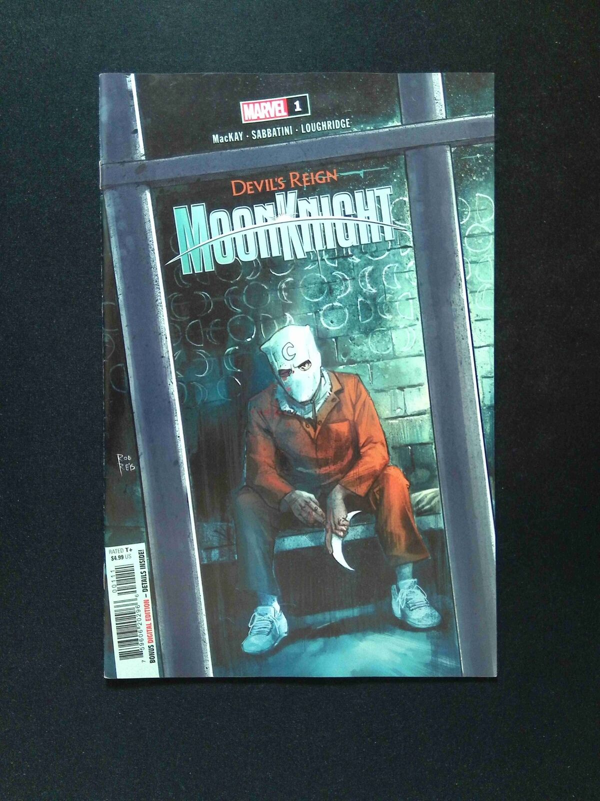 Devil's Reign Moon Knight #1  MARVEL Comics 2022 VF+