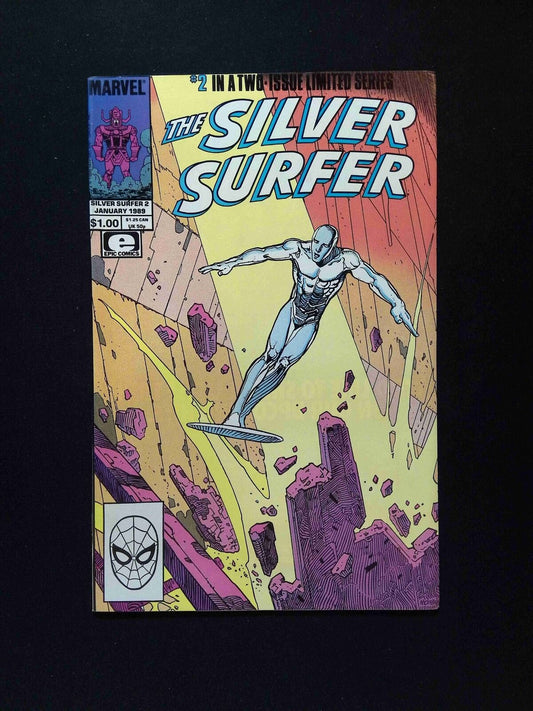 Silver Surfer #2D Limited Series Marvel Comics 1989 VF+