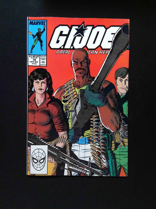 GI Joe #78  Marvel Comics 1988 VF+