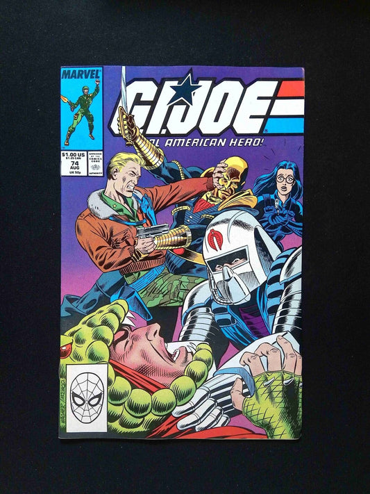 GI Joe #74  Marvel Comics 1988 VF