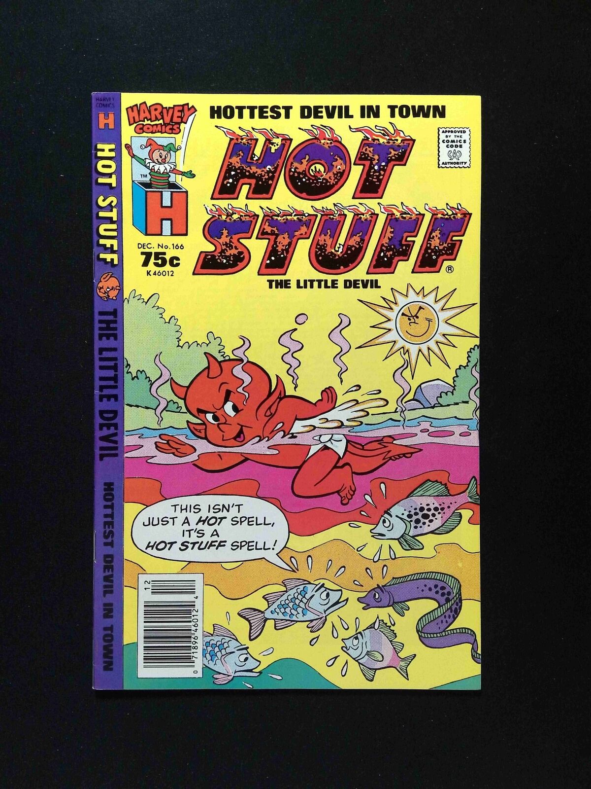 Hot Stuff #166  Harvey Comics 1986 VF+ Newsstand