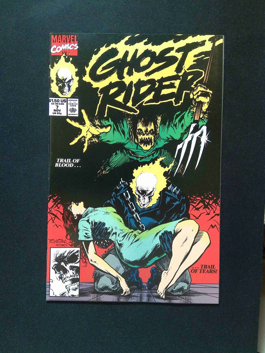 Ghost Rider #7 (2nd Series) Marvel Comics 1990 NM-