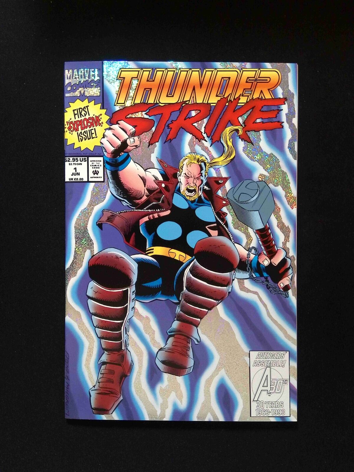 Thunder Strike #1  Marvel Comics 1993 NM-
