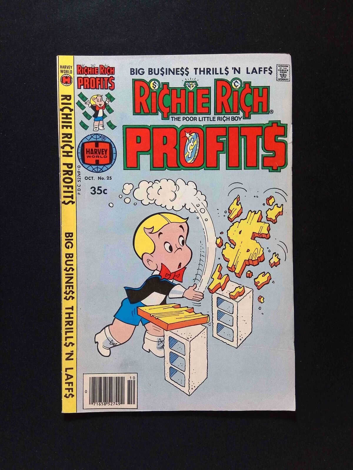 Richie Rich Profits #25  Harvey Comics 1978 FN+ Newsstand