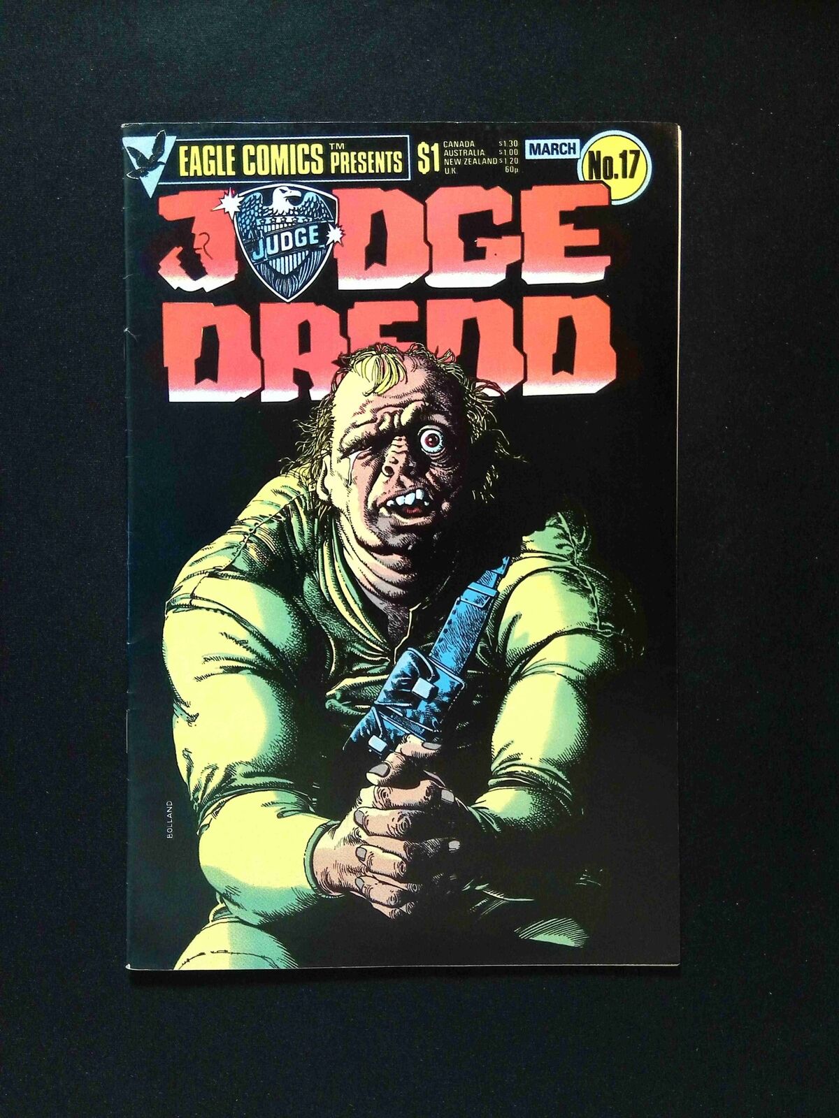 Judge Dredd #17  Eagle/Quality Comics 1985 FN+