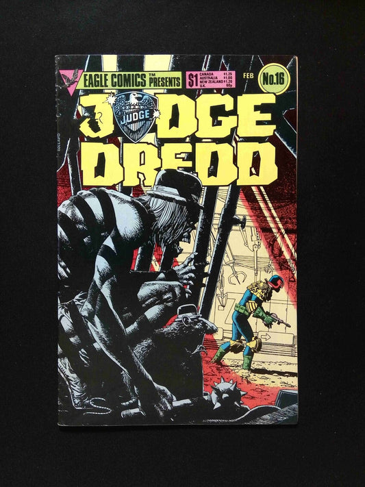 Judge Dredd #16  Eagle/Quality Comics 1985 FN/VF