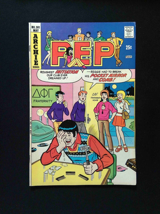 Pep Comics #301  Archie Comics 1975 FN/VF