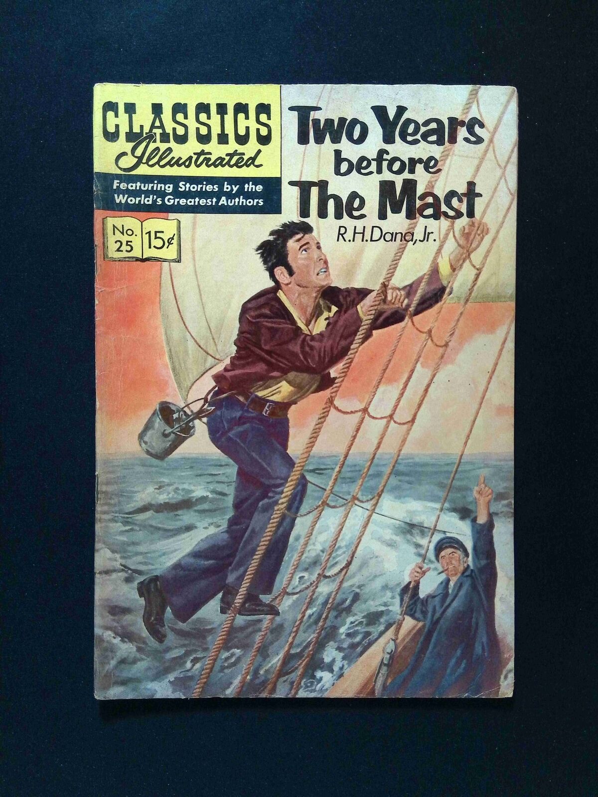 Classics Illustrated 25 Two Years Before the Mast #25  1945 VG+