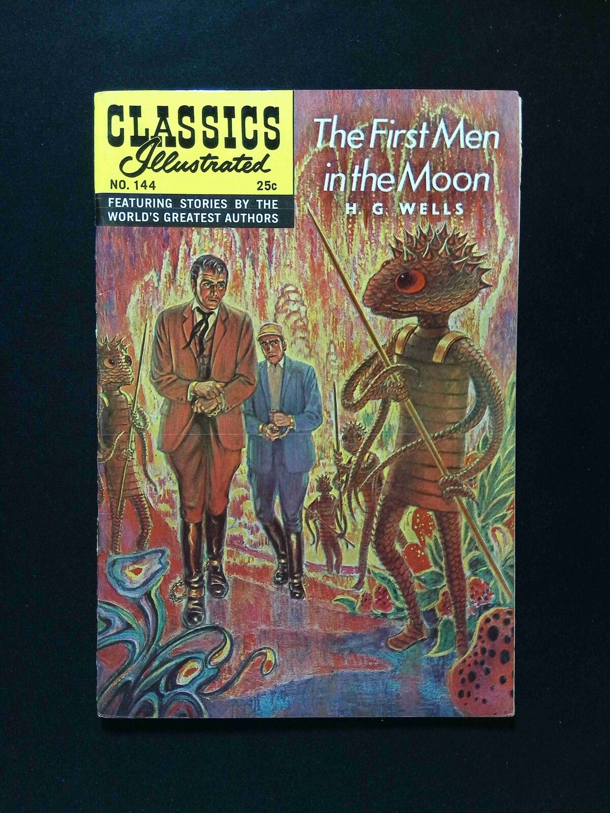 Classics Illustrated 144 The First Man On the Moon #144  1958 FN/VF