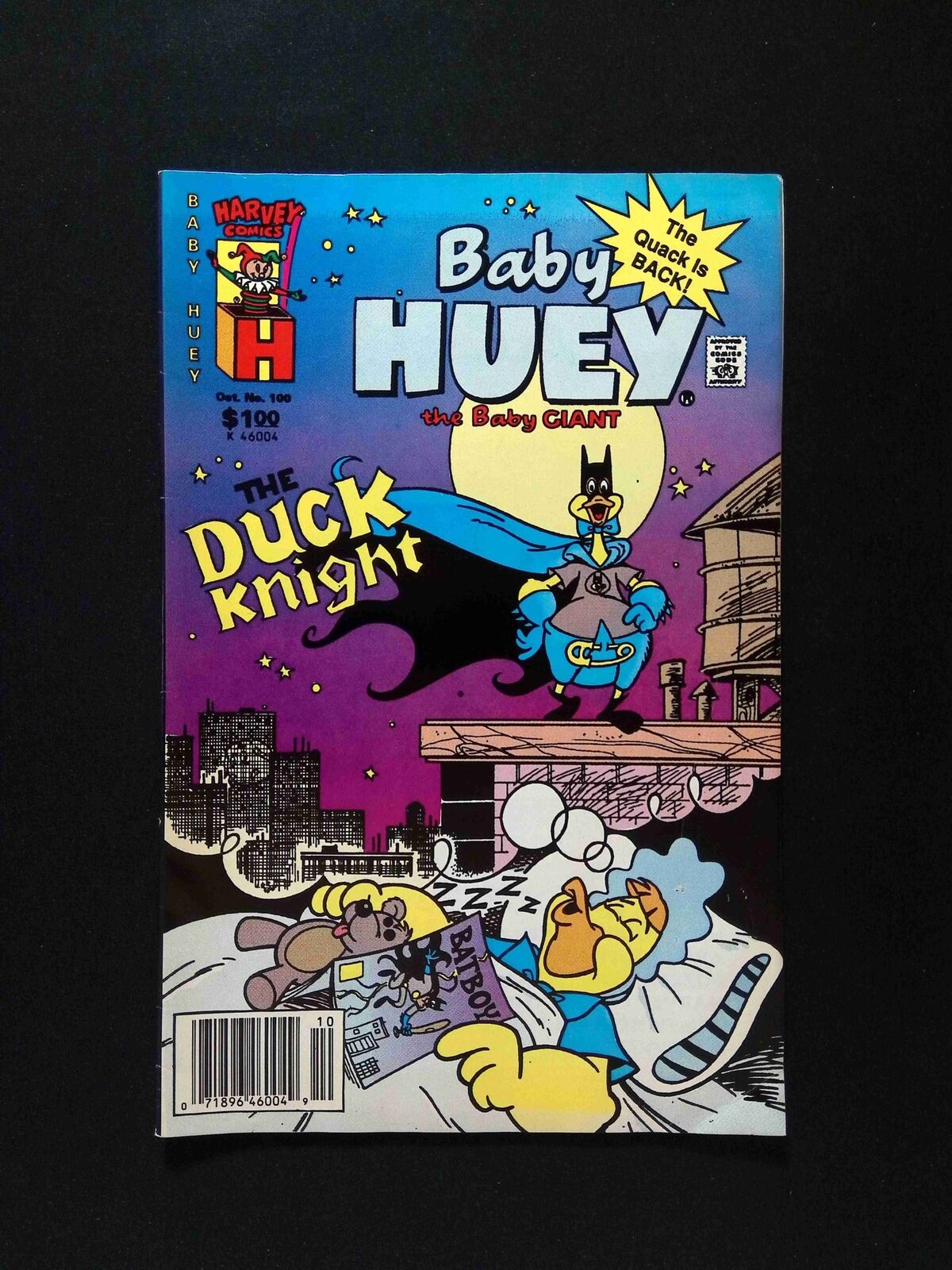 Baby Huey the Baby Giant #100  Harvey Comics 1990 VF- Newsstand