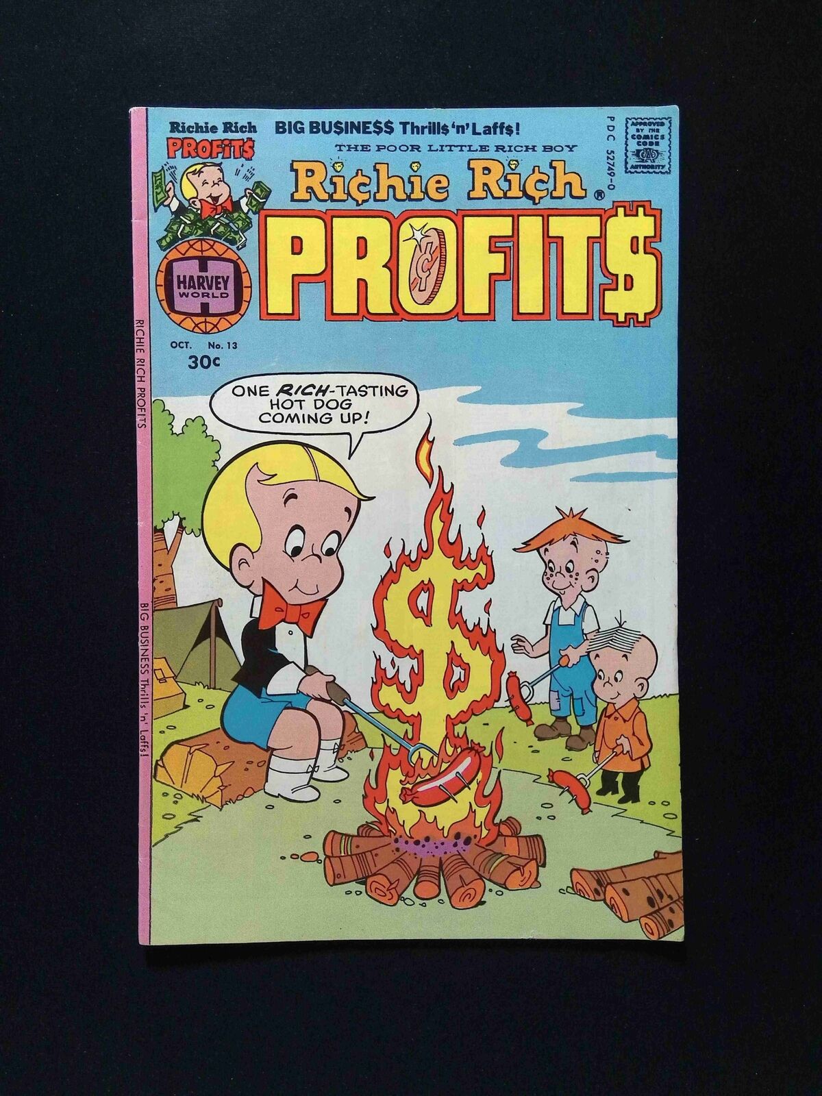 Richie Rich Profits #13  Harvey Comics 1976 FN/VF