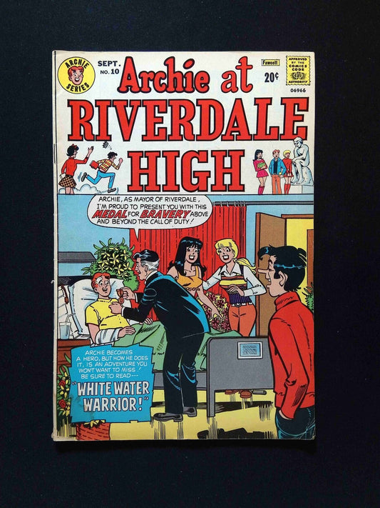 Archie at Riverdale High #10  Archie Comics 1973 VG+