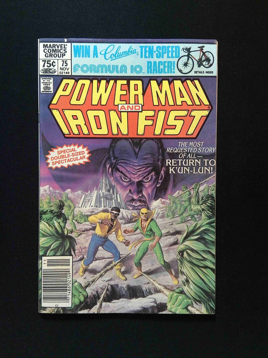 Power Man and Iron Fist #75  Marvel Comics 1981 VF- Newsstand