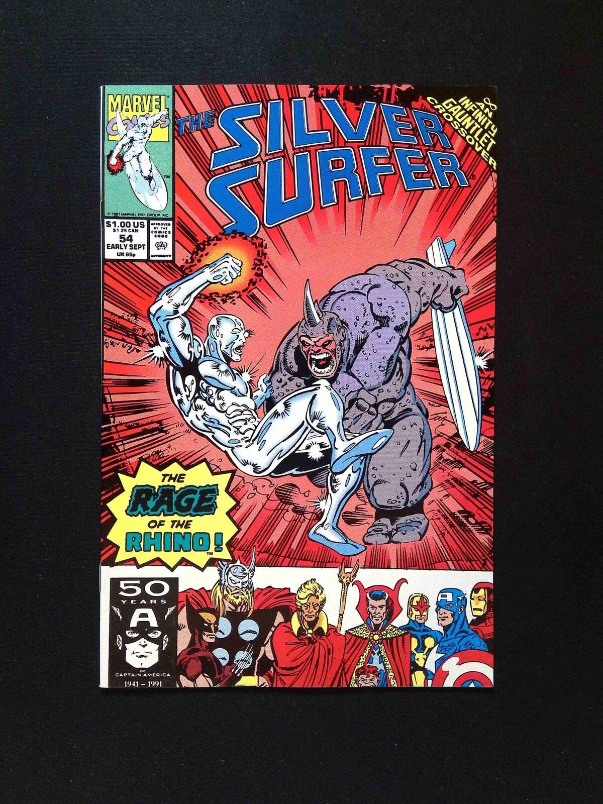 Silver Surfer #54 (2nd Series) Marvel Comics 1991 VF/NM