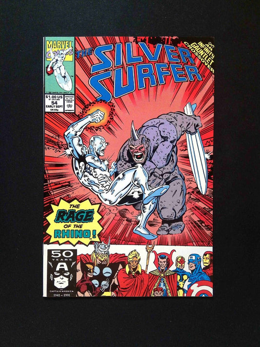 Silver Surfer #54 (2nd Series) Marvel Comics 1991 VF/NM