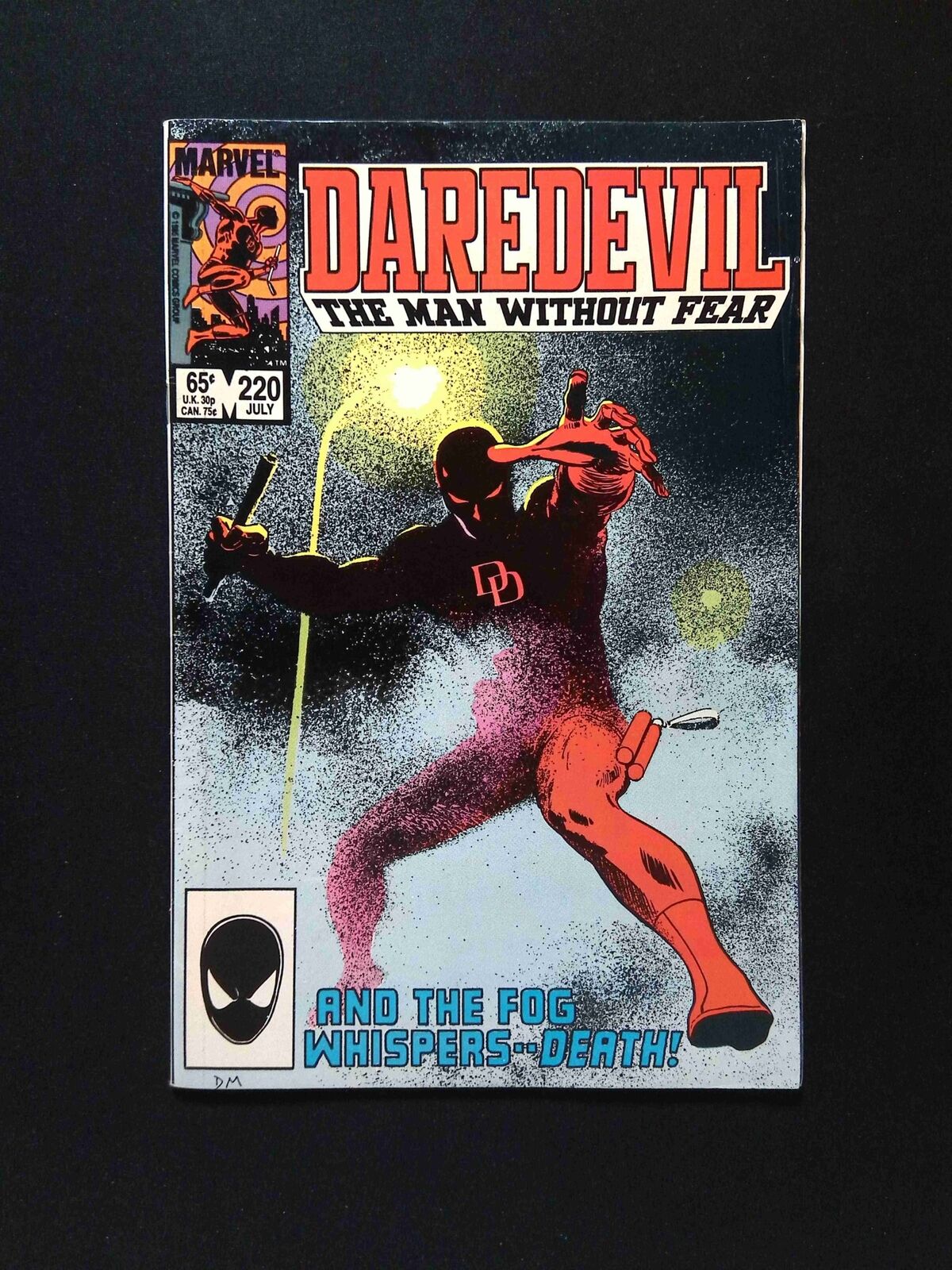 Daredevil #220  Marvel Comics 1985 FN+