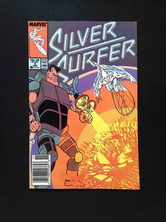 Silver Surfer #5 (2nd Series) Marvel Comics 1987 FN/VF Newsstand