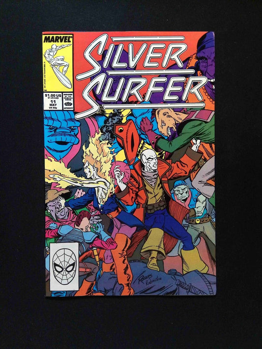 Silver Surfer #11 (2nd Series) Marvel Comics 1988 VF-