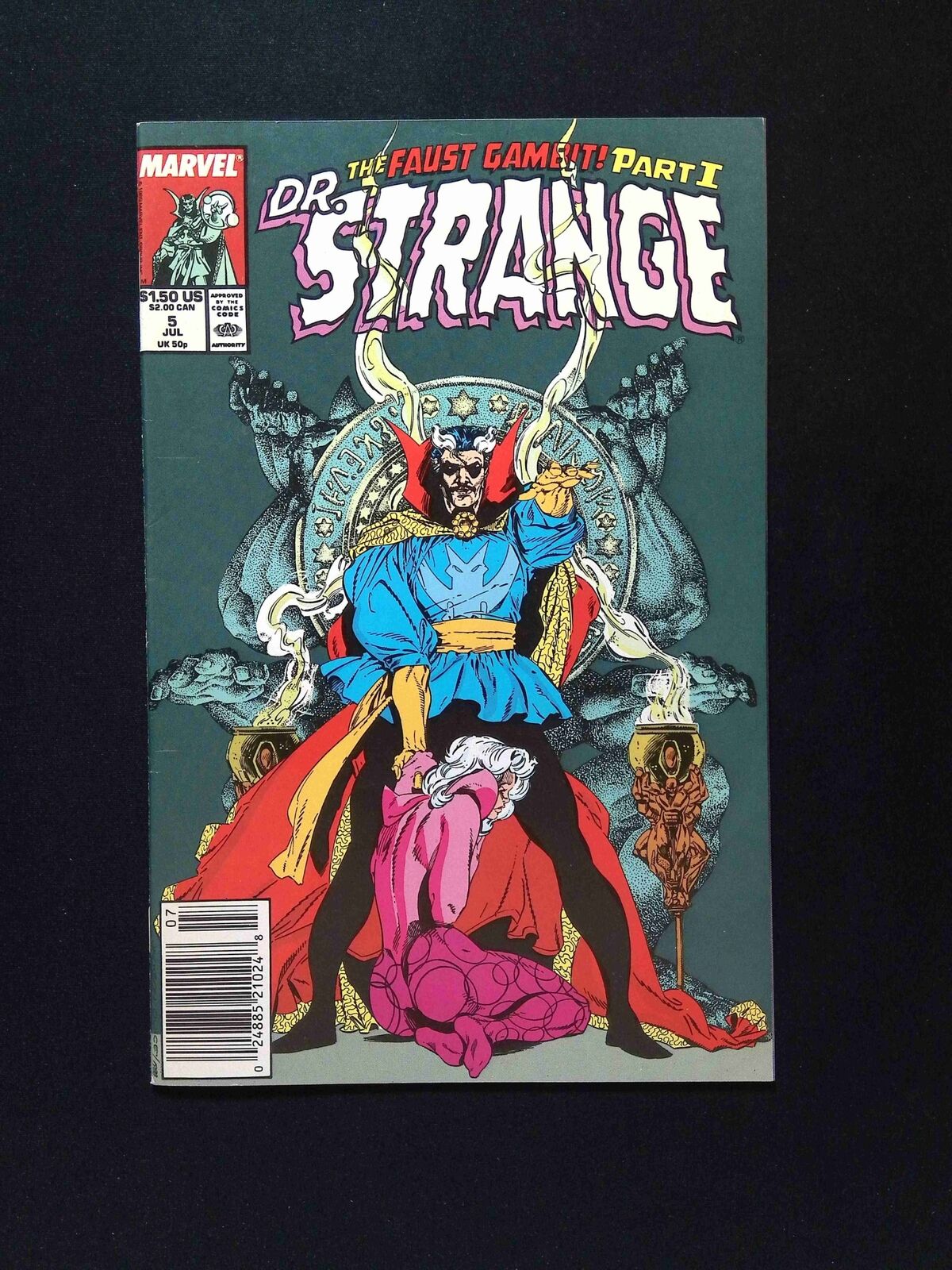 Doctor Strange #5 (3rd Series) Marvel Comics 1989 VF Newsstand