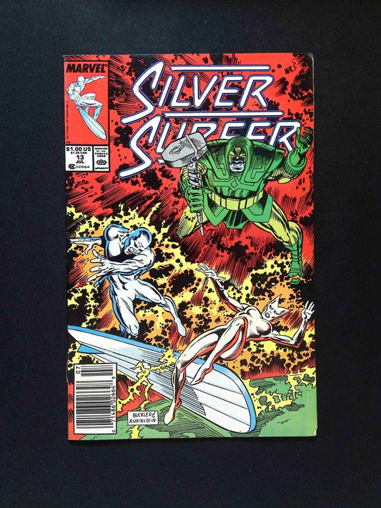 Silver Surfer #13 (2nd Series) Marvel Comics 1988 FN/VF Newsstand