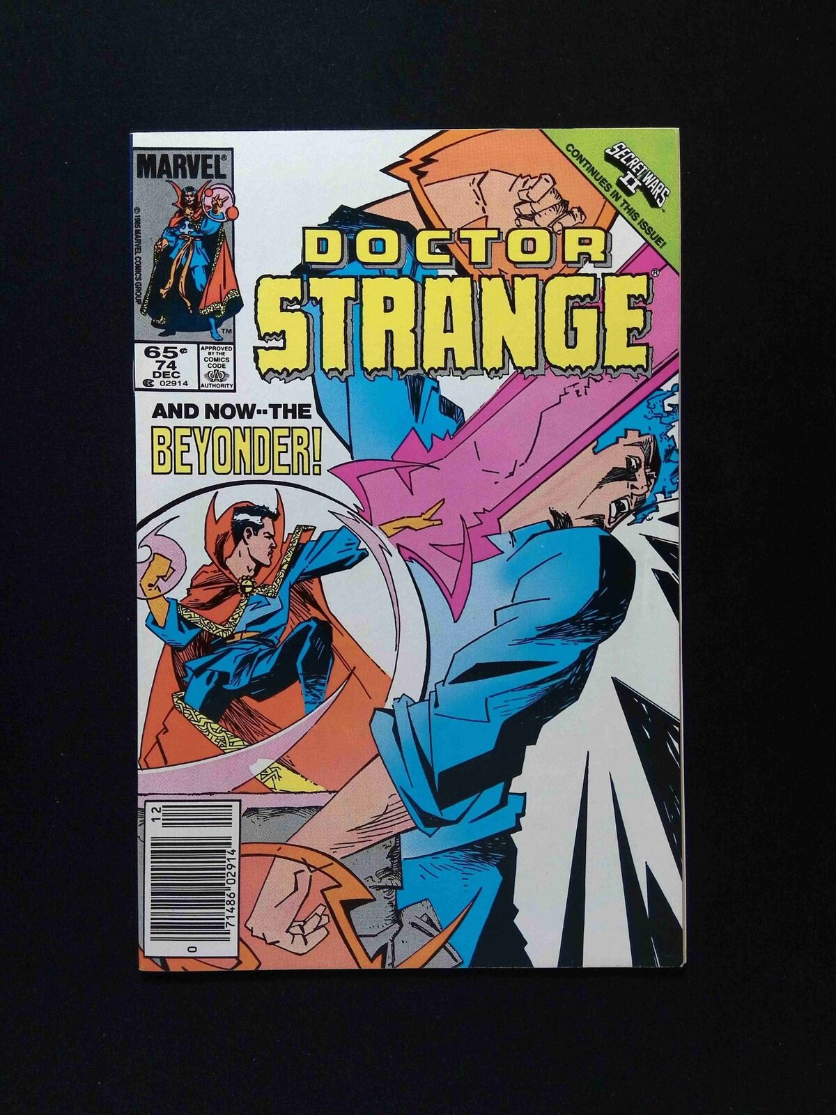 Doctor Strange #74 (2nd Series) Marvel Comics 1985 VF+ Newsstand