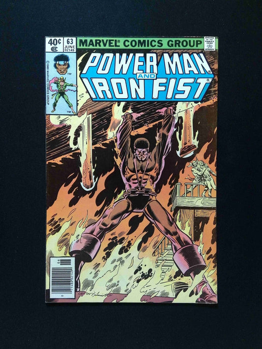 Power Man and Iron Fist #63  Marvel Comics 1980 FN/VF Newsstand