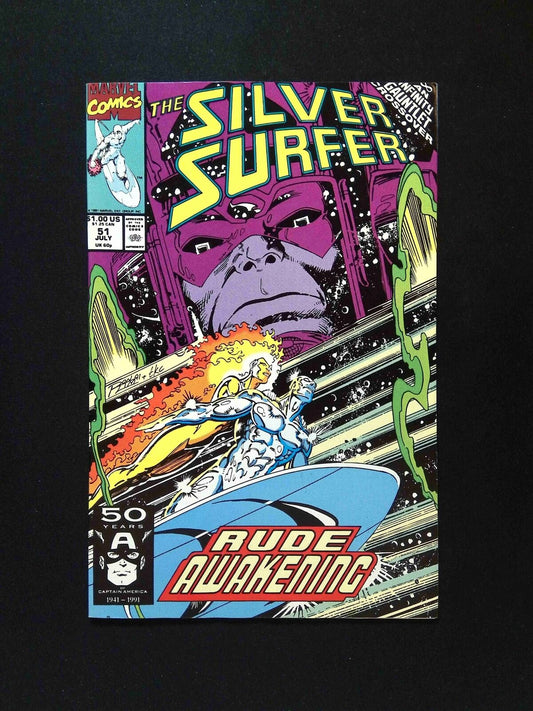 Silver Surfer #51 (2nd Series) Marvel Comics 1991 VF+