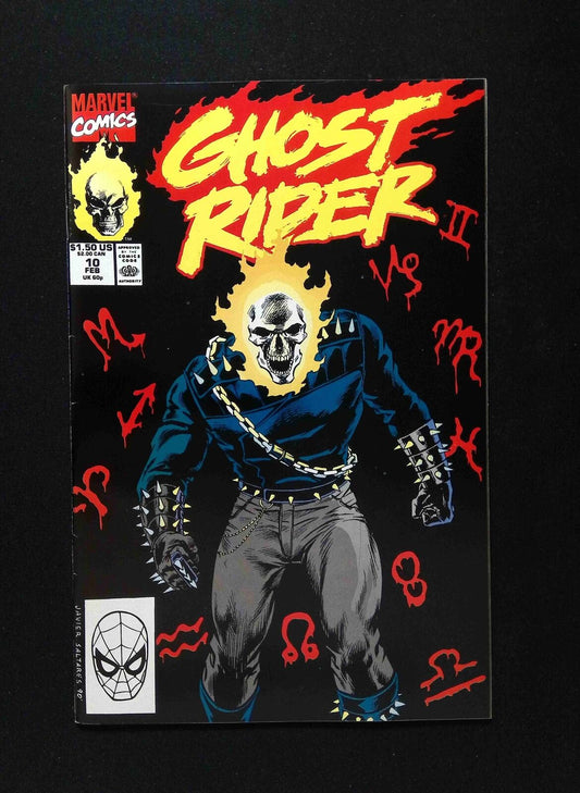 Ghost Rider #10 (2ND SERIES) MARVEL Comics 1991 VF