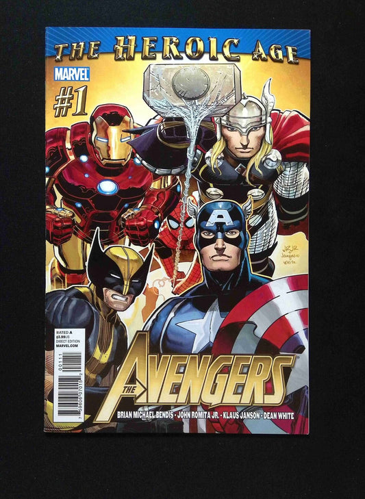 Avengers  #1 (4TH SERIES) MARVEL Comics 2010 VF+