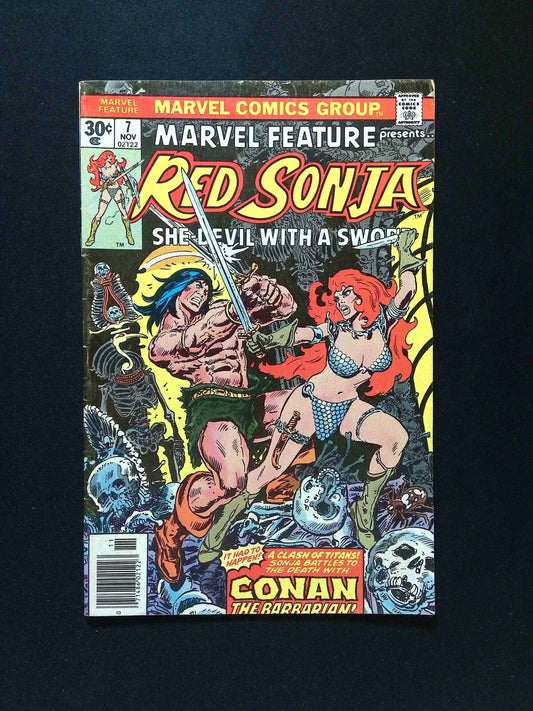 Marvel Feature #7 (2nd Series) Marvel Comics 1976 FN- Newsstand