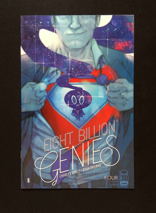 Eight Billion Genies #4B  IMAGE Comics 2022 NM-  WARD VARIANT