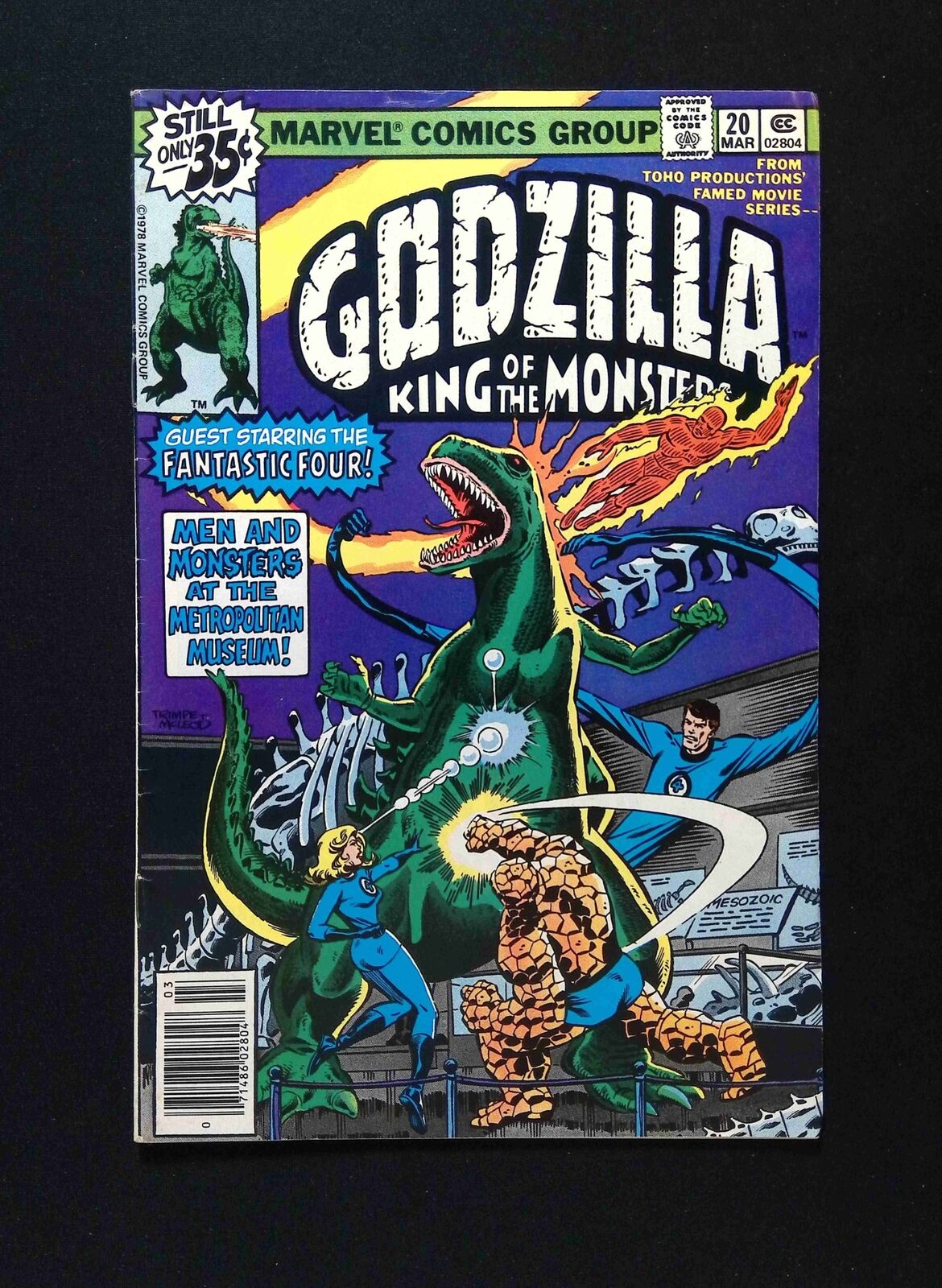 Godzilla #20  MARVEL Comics 1979 FN/VF NEWSSTAND