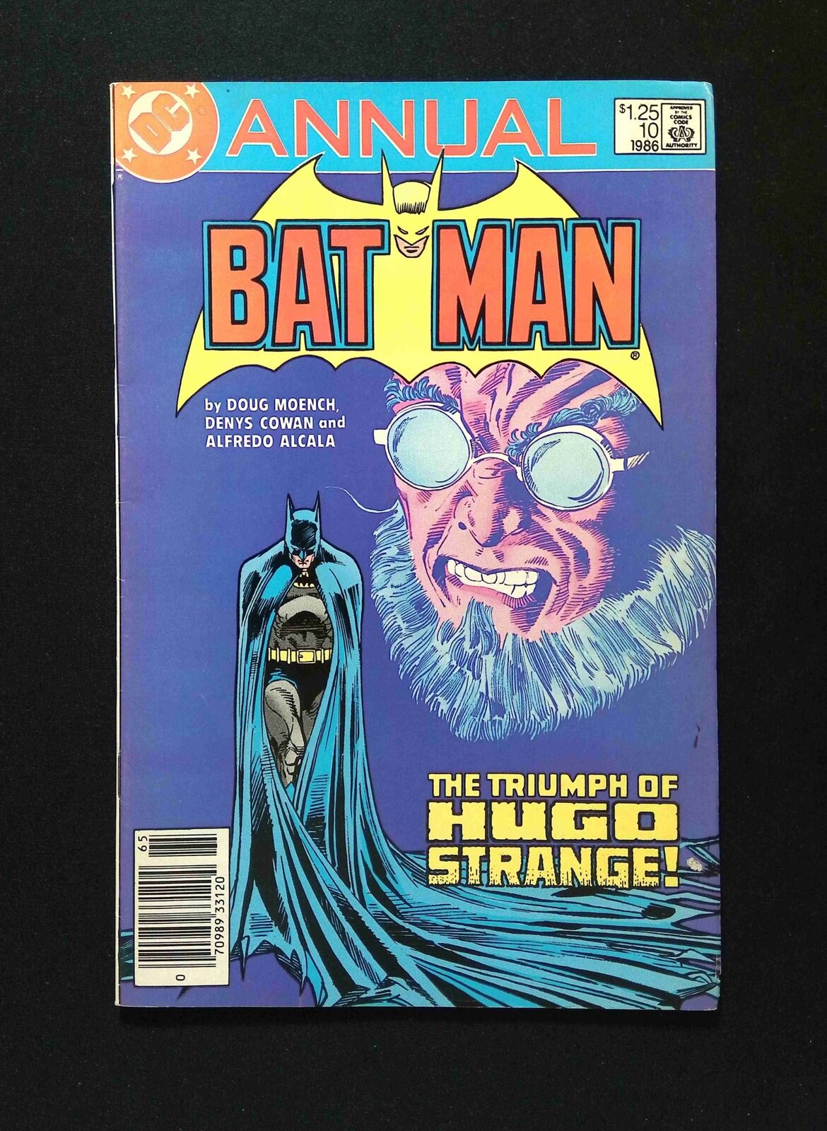 Batman Annual #10  DC Comics 1986 FN/VF NEWSSTAND