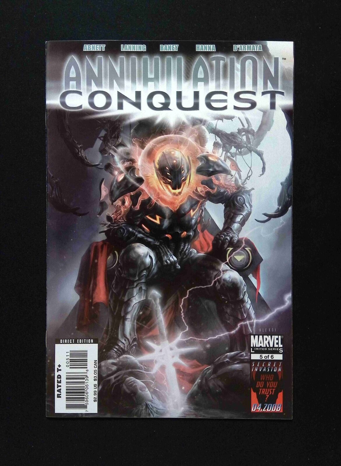 Annihilation Conquest #5  MARVEL Comics 2008 VF