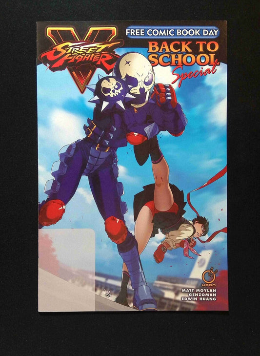 Street Fighter Back to School Special FCBD #1  UDON Comics 2021 NM-