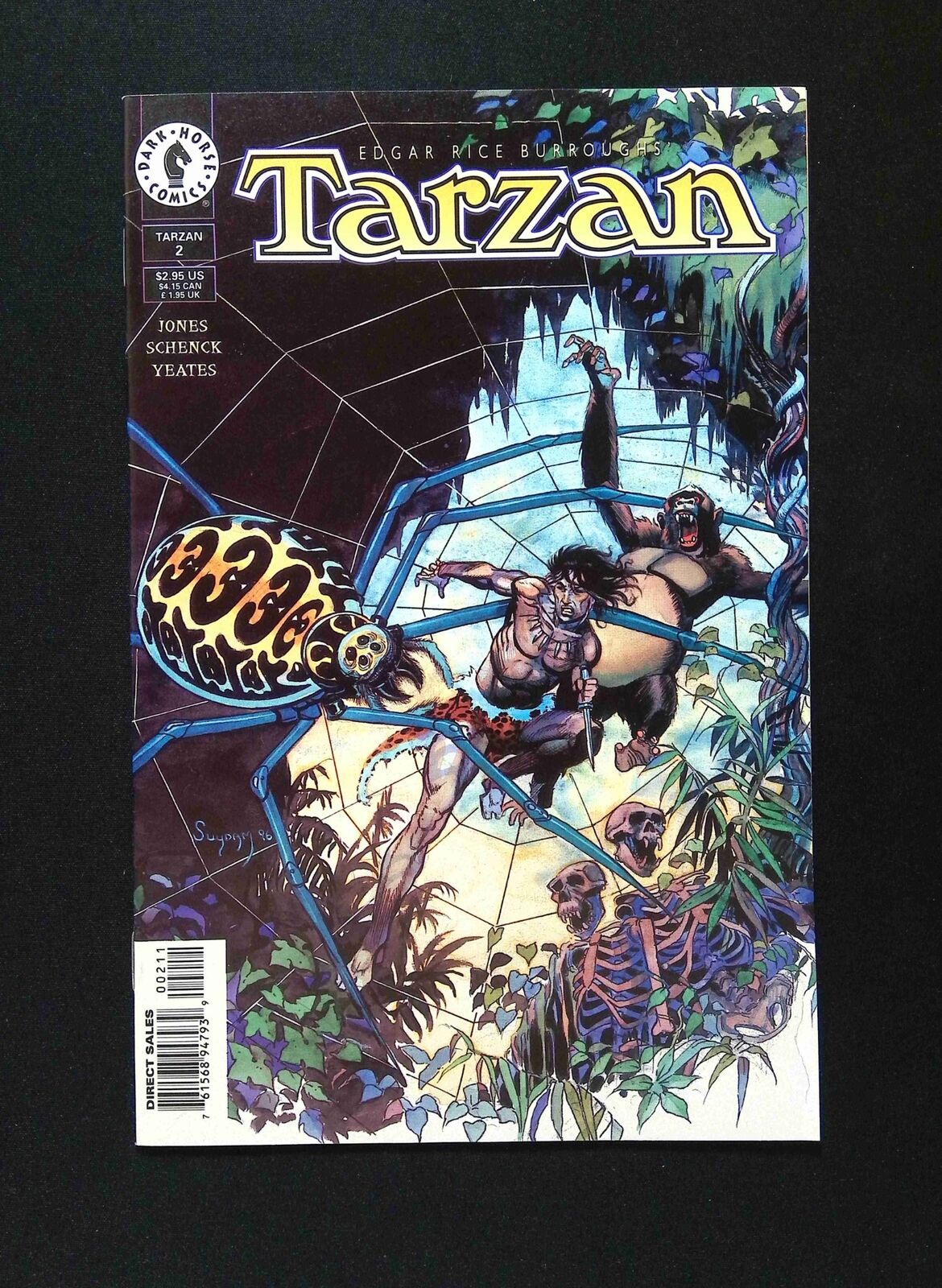 Tarzan #2  DARK HORSE Comics 1996 VF/NM