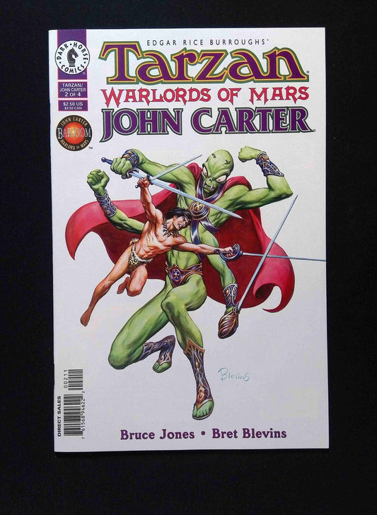 Tarzan Warlords of Mars John Carter #2  DARK HORSE Comics 1996 VF/NM