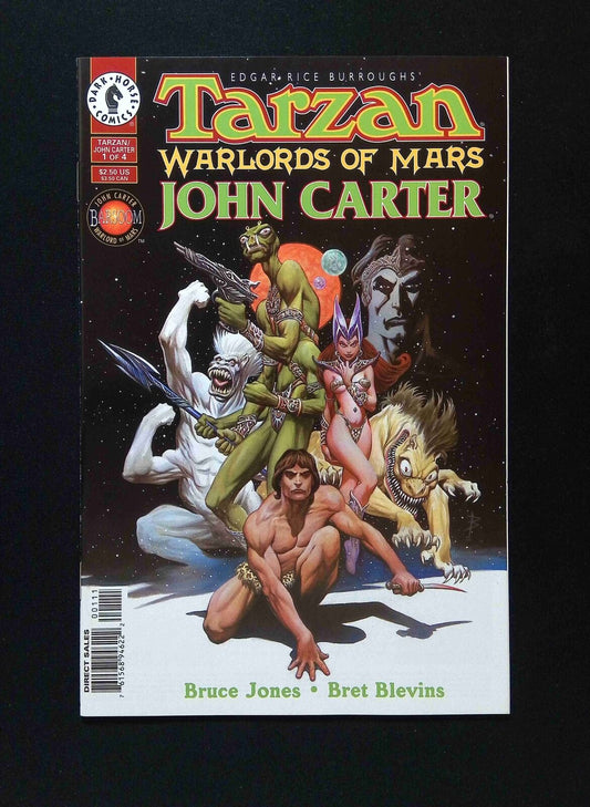 Tarzan Warlords of Mars John Carter #1  DARK HORSE Comics 1996 NM