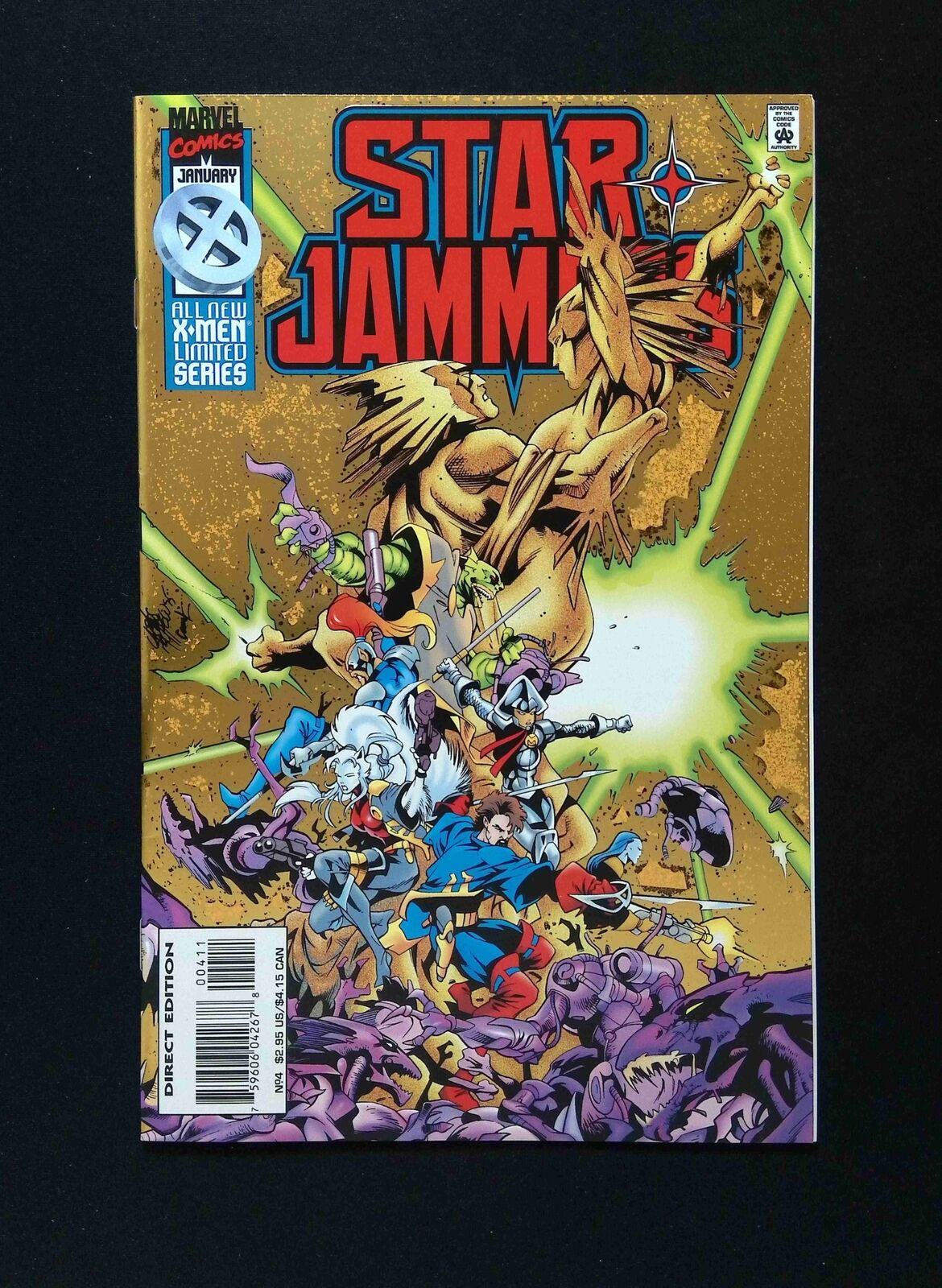 Starjammers #4  MARVEL Comics 1996 NM