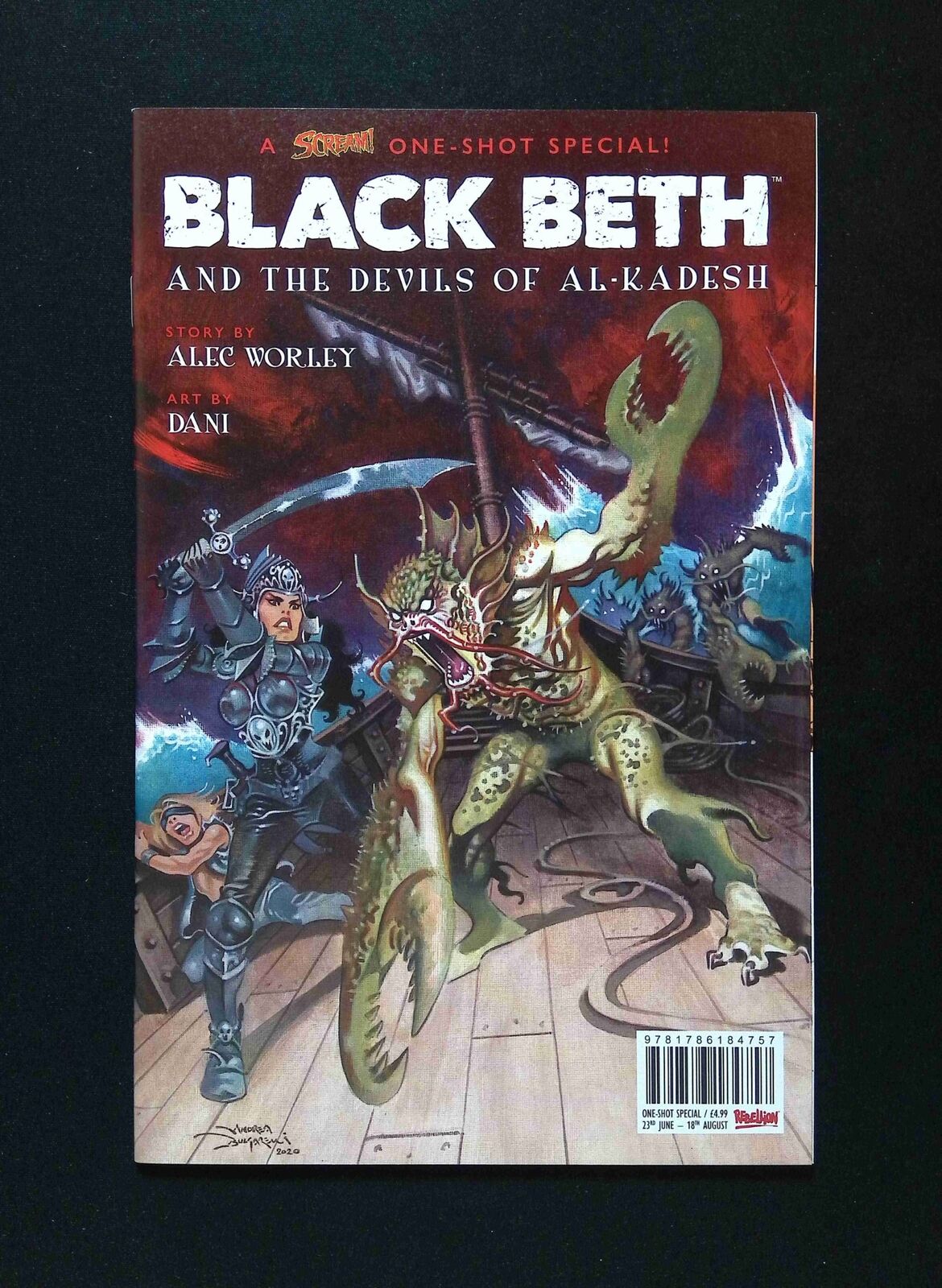 Black Beth and the Devils of Al-kadesh #1  REBELLION Comics 2021 NM