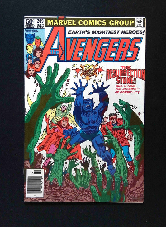 Avengers #209  MARVEL Comics 1981 VF- NEWSSTAND